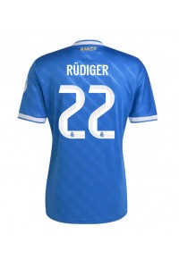 Real Madrid Antonio Rudiger #22 Fotballdrakt Tredje Klær 2025-26 Korte ermer